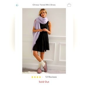 Anthropolgie Saturday Sunday Small Chrissa tiered dress